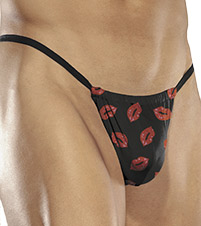 Silk Charmeuse G-String Pouch